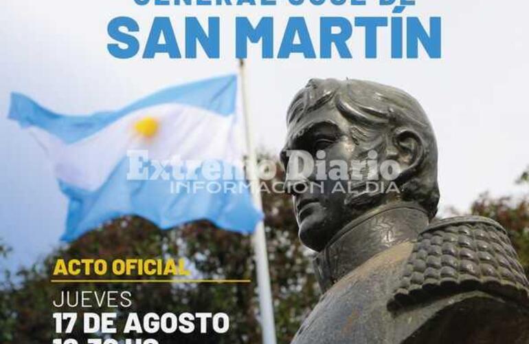 Imagen de Acto oficial por el paso a la inmortalidad del General José de San Martín