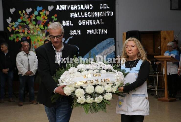 Imagen de Se llev&oacute; a cabo el acto oficial por el paso a la inmortalidad del General Jos&eacute; de San Mart&iacute;n