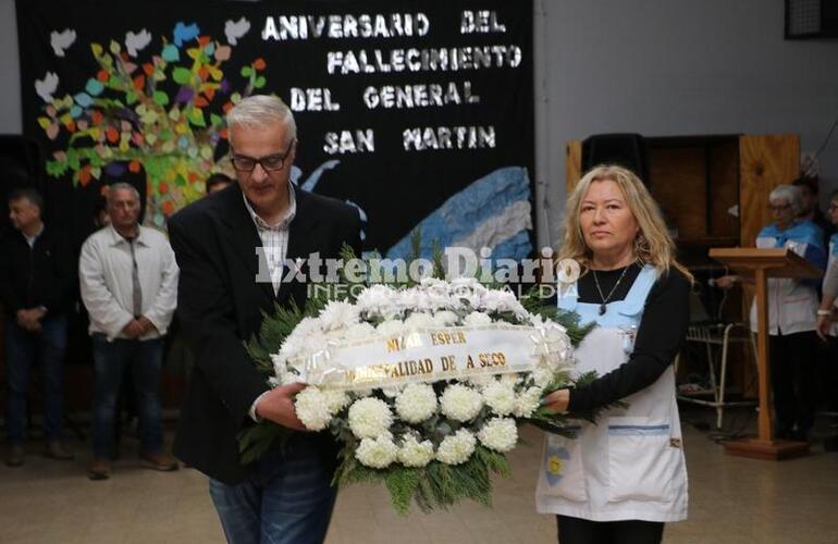 Imagen de Se llevó a cabo el acto oficial por el paso a la inmortalidad del General José de San Martín