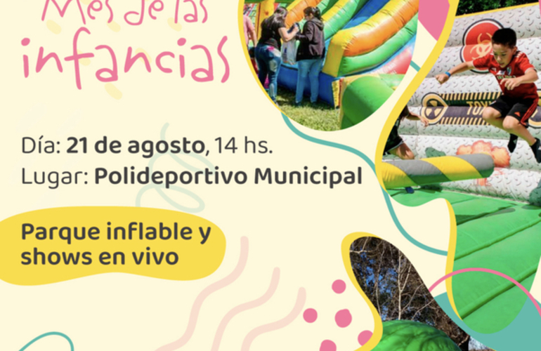 Imagen de Celebración por el Mes de las Infancias en Pueblo Esther.