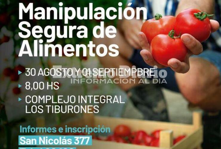 Imagen de Nueva capacitaci&oacute;n en manipulaci&oacute;n segura de alimentos