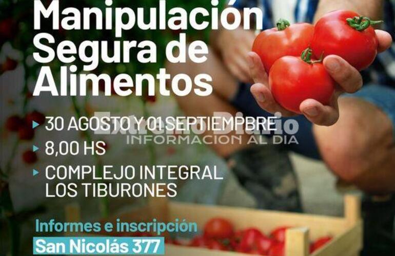 Imagen de Nueva capacitaci&oacute;n en manipulaci&oacute;n segura de alimentos