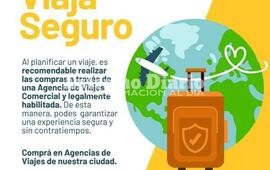 Imagen de La Municipalidad inst&oacute; a comprar en agencias de viajes de Arroyo Seco