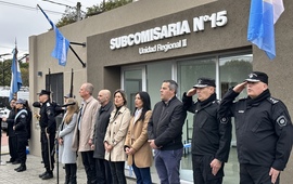 Imagen de Inauguraci&oacute;n de la remodelada SubComisaria N15 de Pueblo Esther.
