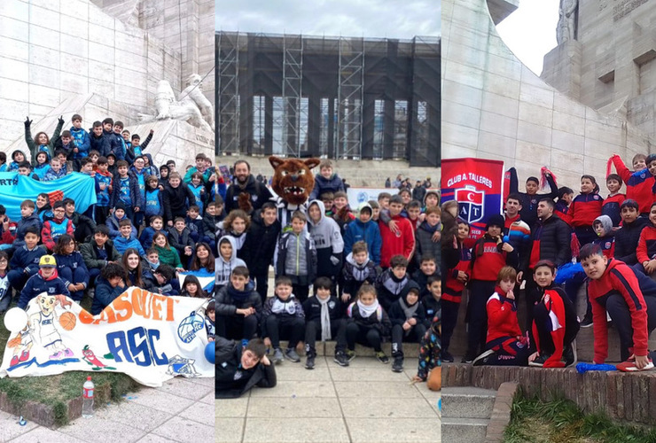 Imagen de Athletic, Unión y Talleres participaron del XXXIX Encuentro Nacional de Mini Básquet