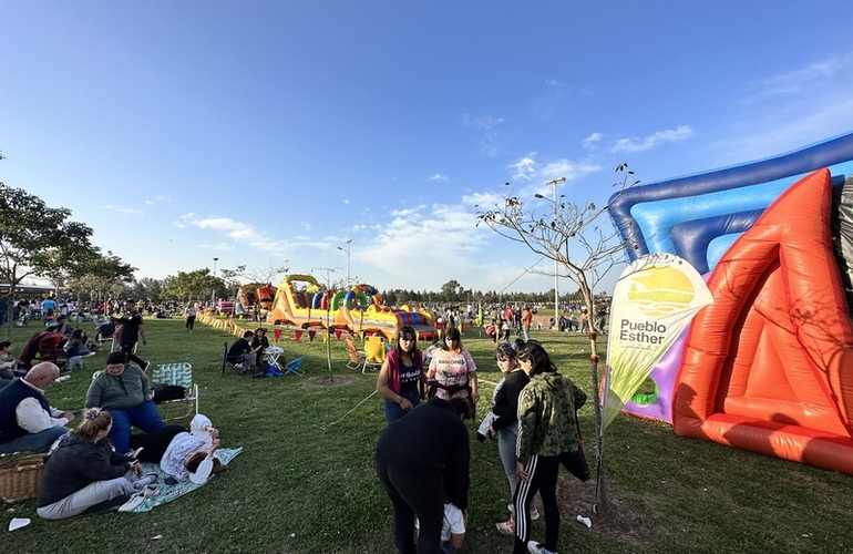 Imagen de Celebración por el Mes de las Infancias en Pueblo Esther.