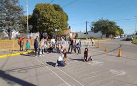 Imagen de Educaci&oacute;n Vial e intervenci&oacute;n art&iacute;stica en Fighiera