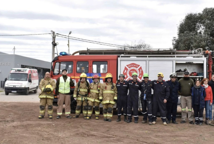 Imagen de Simulacro de Emergencia en Pueblo Esther.