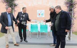 Imagen de La Municipalidad y el Registro Civil inauguraron un nuevo espacio verde para la comunidad