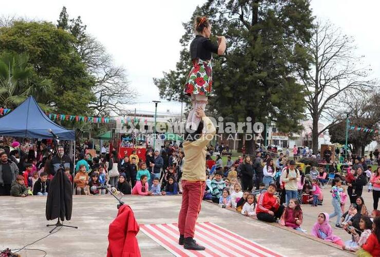 Imagen de Fighiera realizó la fiesta por el Día de las Infancias