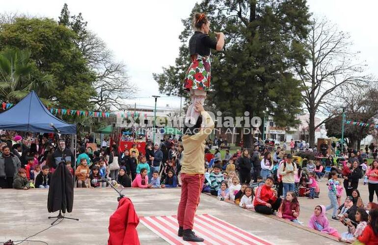 Imagen de Fighiera realizó la fiesta por el Día de las Infancias