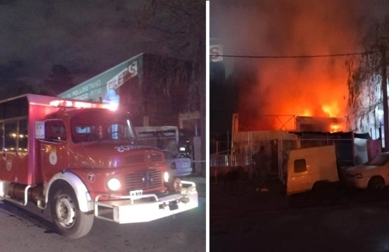 La víctima fatal del incendio tenía 60 años y fue hallada en su dormitorio.