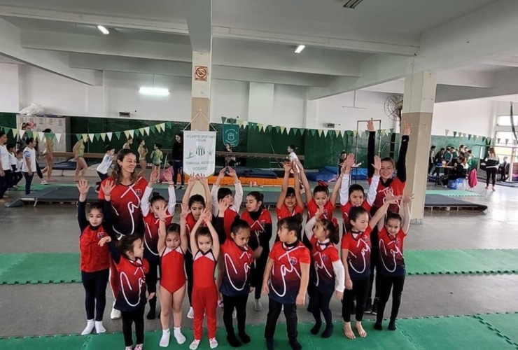 Imagen de Talleres participó de un Encuentro de Gimnasia Artística en Atlantic Sportsmen
