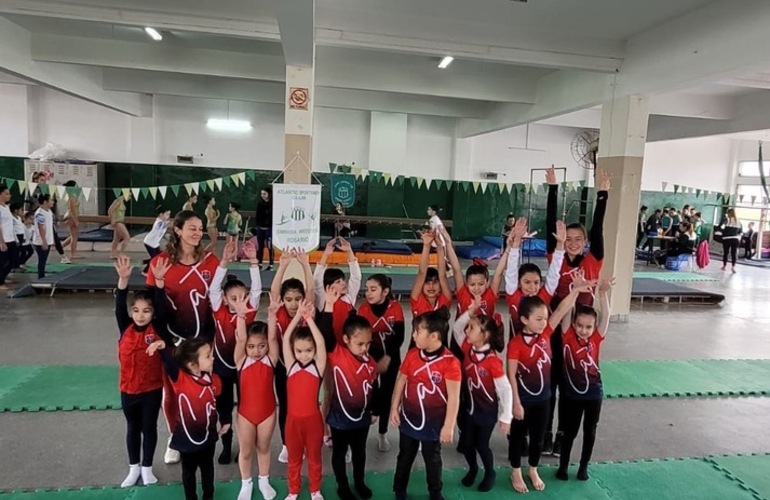 Imagen de Talleres participó de un Encuentro de Gimnasia Artística en Atlantic Sportsmen