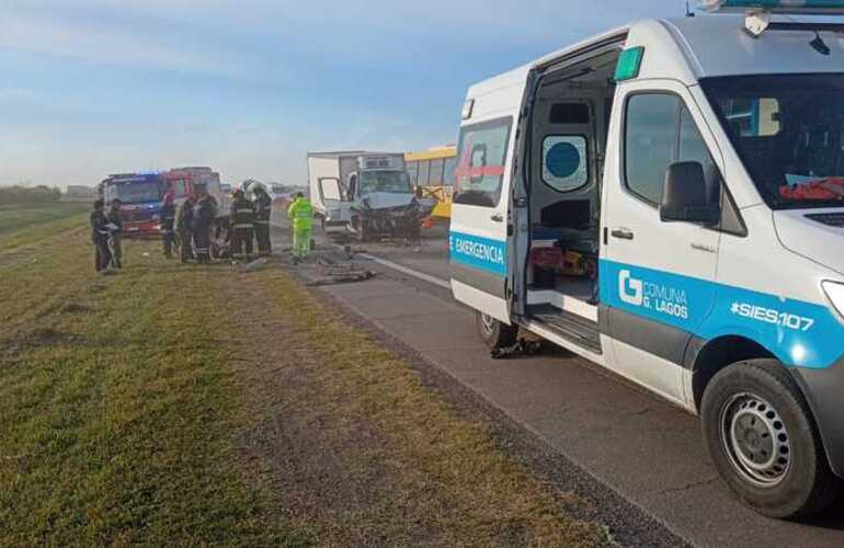 El accidente tuvo lugar esta mañana.