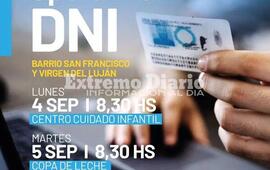 Imagen de Operativo DNI en el barrio San Francisco y Virgen del Luj&aacute;n