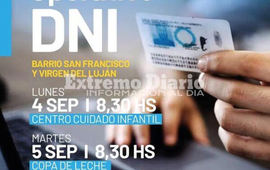 Imagen de Operativo DNI en el barrio San Francisco y Virgen del Luj&aacute;n