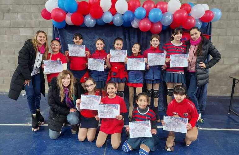 Imagen de Clínica de Patín en Talleres, a cargo de Gisele y Elizabeth Soler.