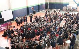 Imagen de Fighiera: Se realiz&oacute; la charla sobre bullying