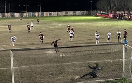 Alejandro Ramallo convirti&oacute; el &uacute;nico gol del partido.