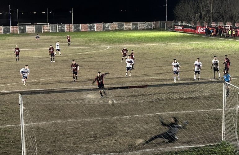 Alejandro Ramallo convirtió el único gol del partido.