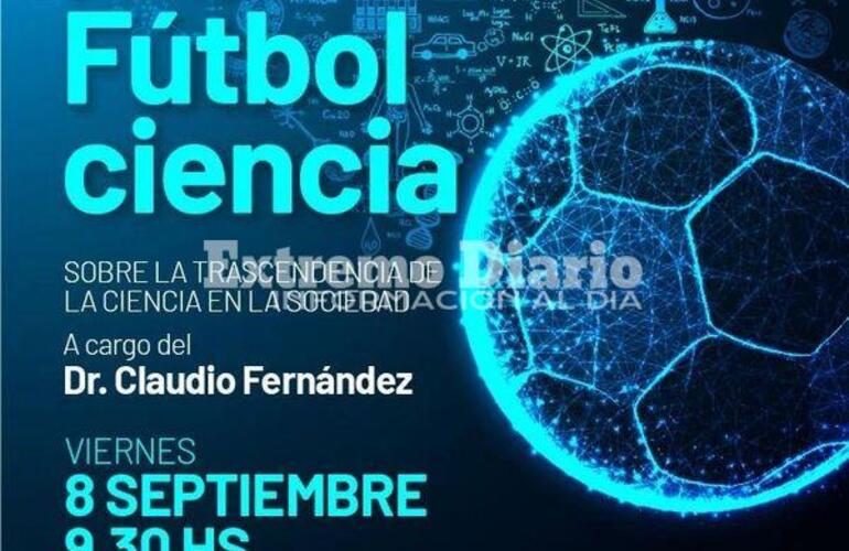 Imagen de Futbol ciencia: Charla abierta en el Complejo Los Tiburones