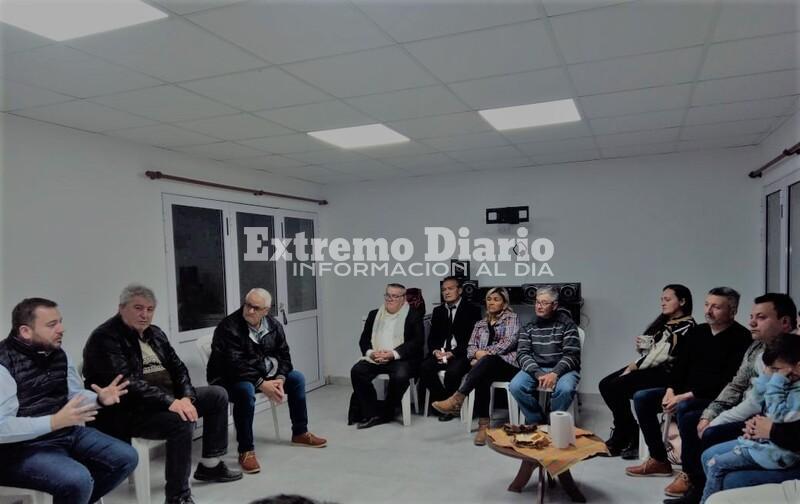 El radical se reuni&oacute; con los religiosos.