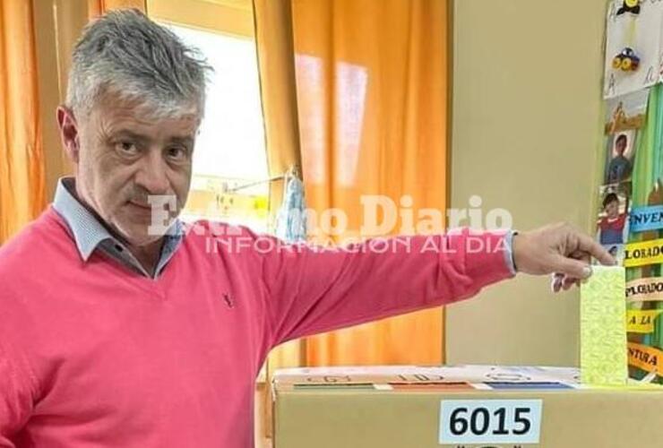 Imagen de Sergio Del Moro fue reelecto en Coronel Bogado