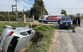 El veh&iacute;culo era un Volkswagen Gol.