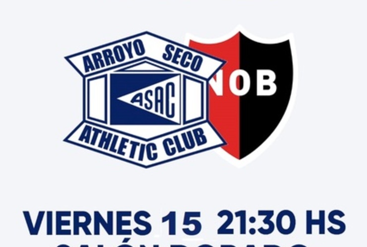 Imagen de B&aacute;squet: A.S.A.C. vs N.O.B. jugar&aacute;n el 15/09 en el Sal&oacute;n Dorado.