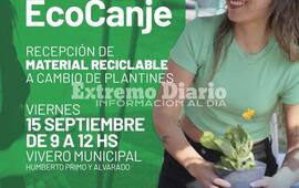 Imagen de EcoCanje en el vivero municipal
