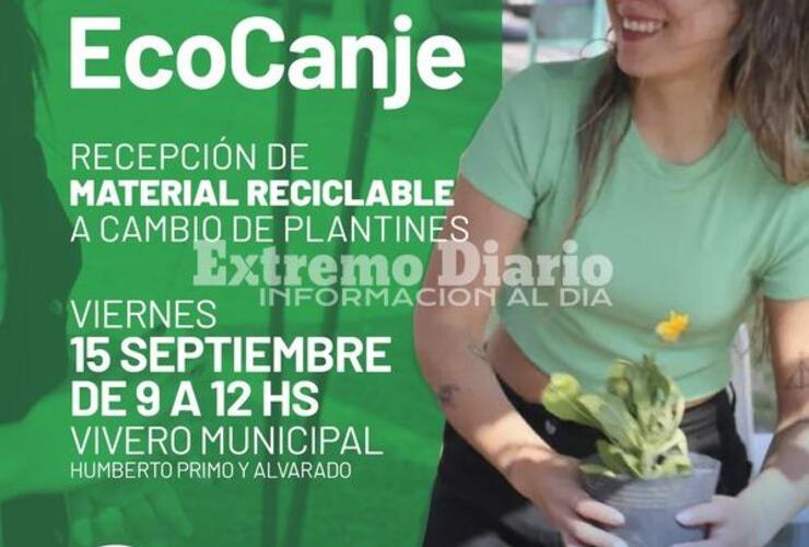 Imagen de EcoCanje en el vivero municipal