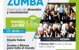 Imagen de Nuevo horario para las clases de zumba en Fighiera