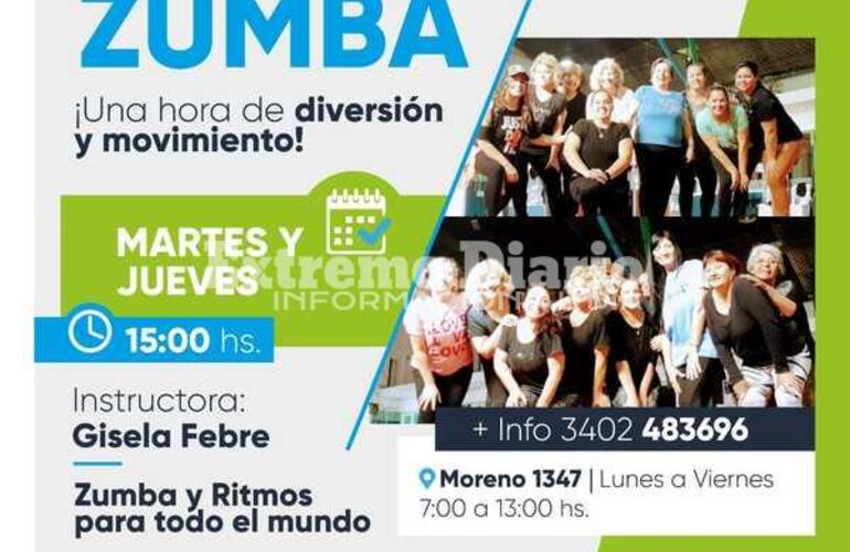 Imagen de Nuevo horario para las clases de zumba en Fighiera