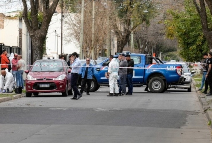 El C3 apareció en barrio Saladillo, a unas siete cuadras de la base de la AIC. (Ana Isla/Rosario3)