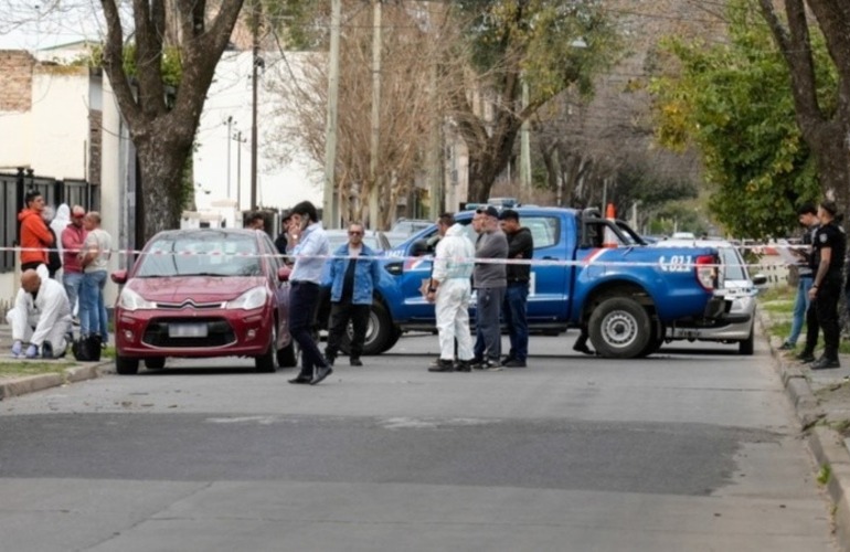 El C3 apareció en barrio Saladillo, a unas siete cuadras de la base de la AIC. (Ana Isla/Rosario3)