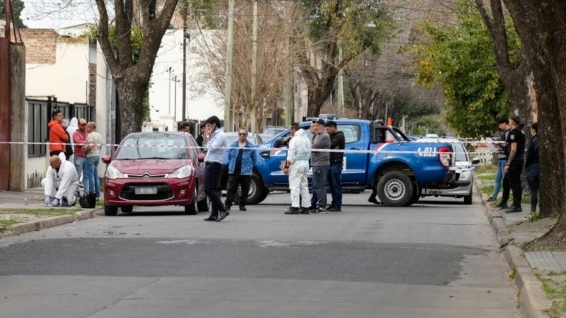 El C3 apareci&oacute; en barrio Saladillo, a unas siete cuadras de la base de la AIC. (Ana Isla/Rosario3)