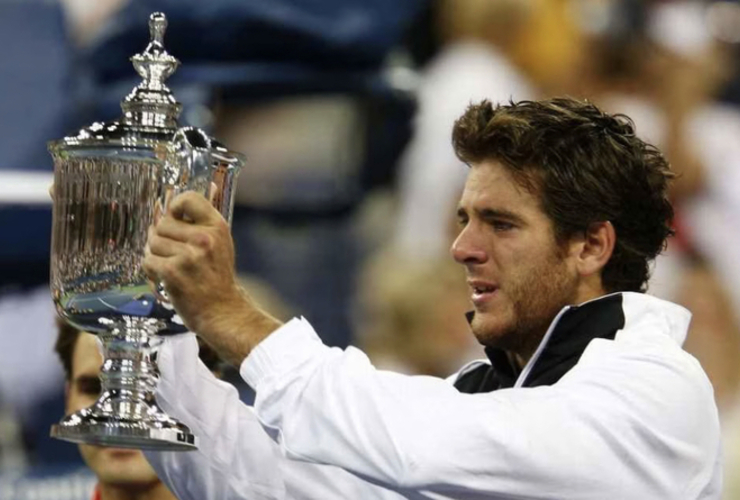 Imagen de Hoy se cumplen 14 años de que Del Potro ganó el US OPEN 2009.