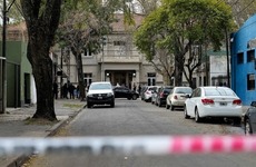 El agente fue acribillado dentro de su auto, en calle Lamadrid y Salva. (Ana Isla/Rosario3)