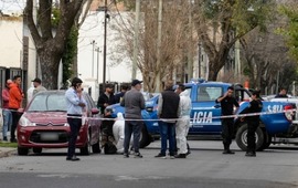 El C3 usado para el crimen del polic&iacute;a fue abandonado cerca del lugar del hecho (Ana Isla/Rosario3)