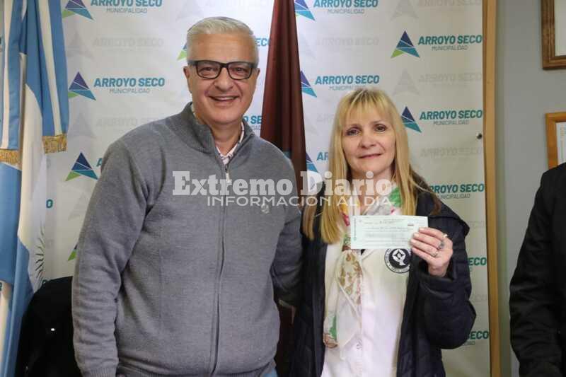 Imagen de Nueva entrega del FAE y FFE a las Escuelas de Arroyo Seco