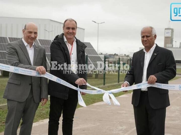 Imagen de Hacia un futuro más sustentable: GM inauguró un Parque Solar en Alvear