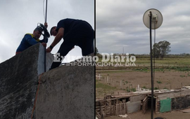 Imagen de La capilla del paraje El Omb&uacute; ya tiene antena de wifi