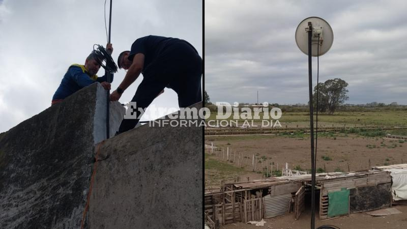 Imagen de La capilla del paraje El Omb&uacute; ya tiene antena de wifi