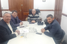 Imagen de Albarellos y Cepeda realizaron gestiones en Buenos Aires