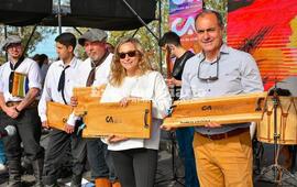 Imagen de Alvear: Premiaci&oacute;n en el 2&deg; encuentro de asado a la estaca
