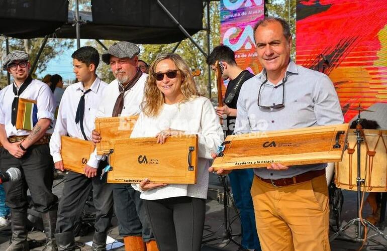 Imagen de Alvear: Premiación en el 2° encuentro de asado a la estaca