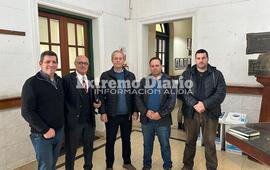 Imagen de Primera reuni&oacute;n de transici&oacute;n entre Nizar Esper y Daniel Tonelli