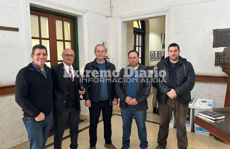 Imagen de Primera reuni&oacute;n de transici&oacute;n entre Nizar Esper y Daniel Tonelli