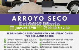 Imagen de La oficina m&oacute;vil de la Defensor&iacute;a del Pueblo vuelve a Arroyo Seco